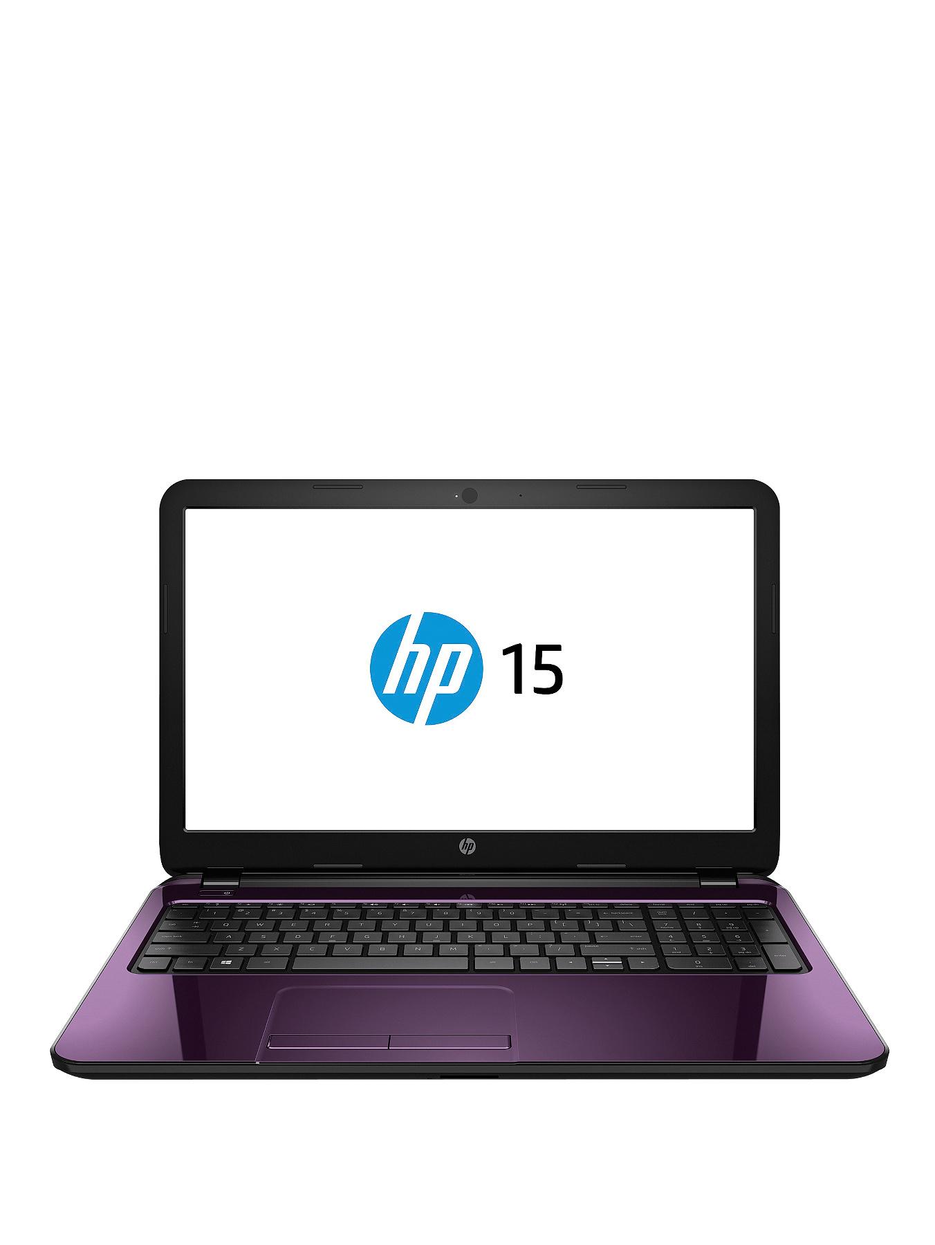 HP 15-r206na Intel Pentium Processor, 4Gb RAM, 1Tb Hard Drive, Wi-Fi, 15.6 inch Touchscreen Laptop with Optional Microsoft Office 365 Personal - Purple HP 15-r206na Intel Pentium Processor, 4Gb RAM, 1Tb Hard Drive, Wi-Fi, 15.6 inch Touchscreen Laptop with Optional Microsoft Office 365 Personal - Purple
