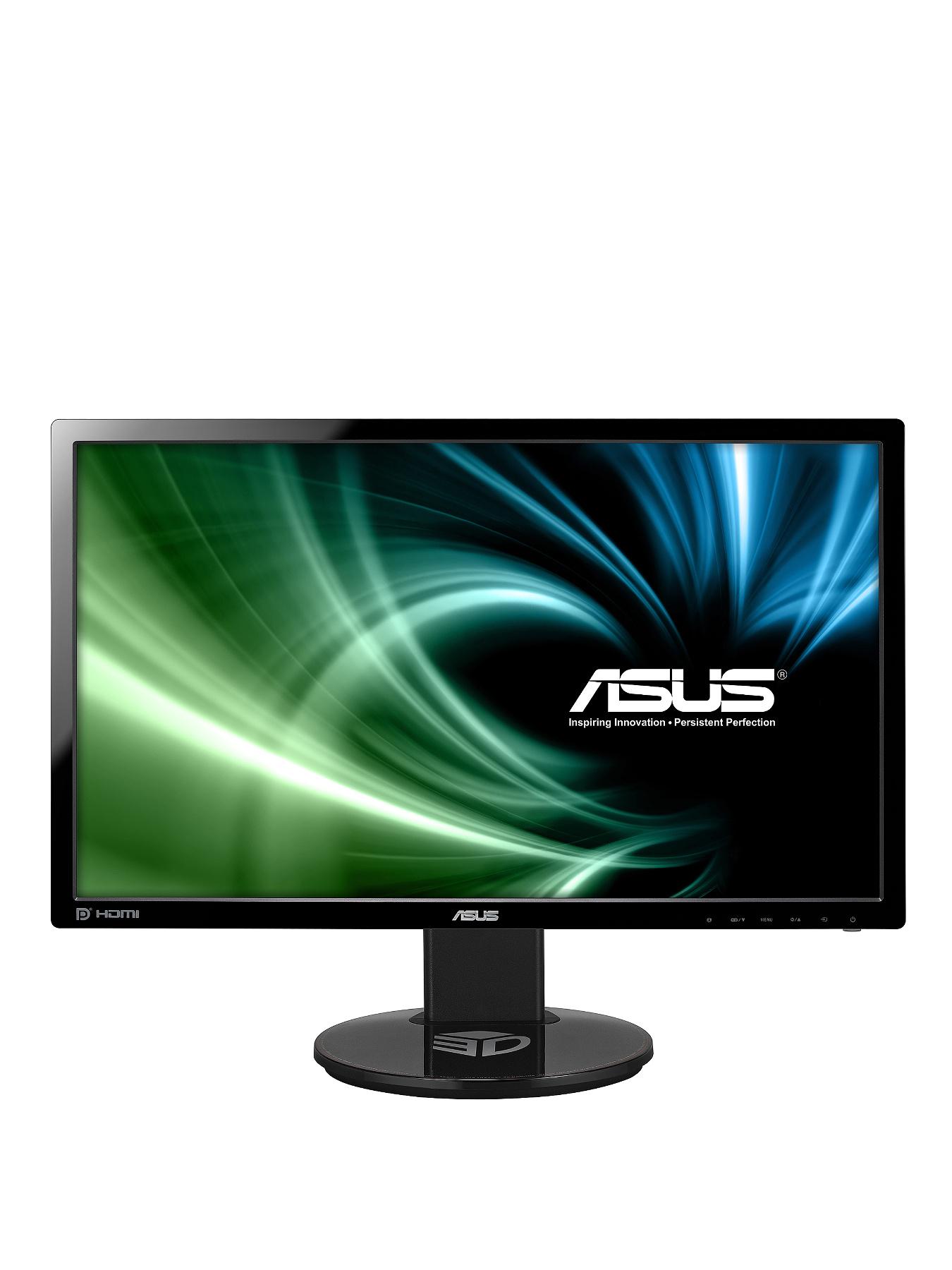 Asus VG248QE 23.6 inch Gaming Monitor - Black Asus VG248QE 23.6 inch Gaming Monitor - Black