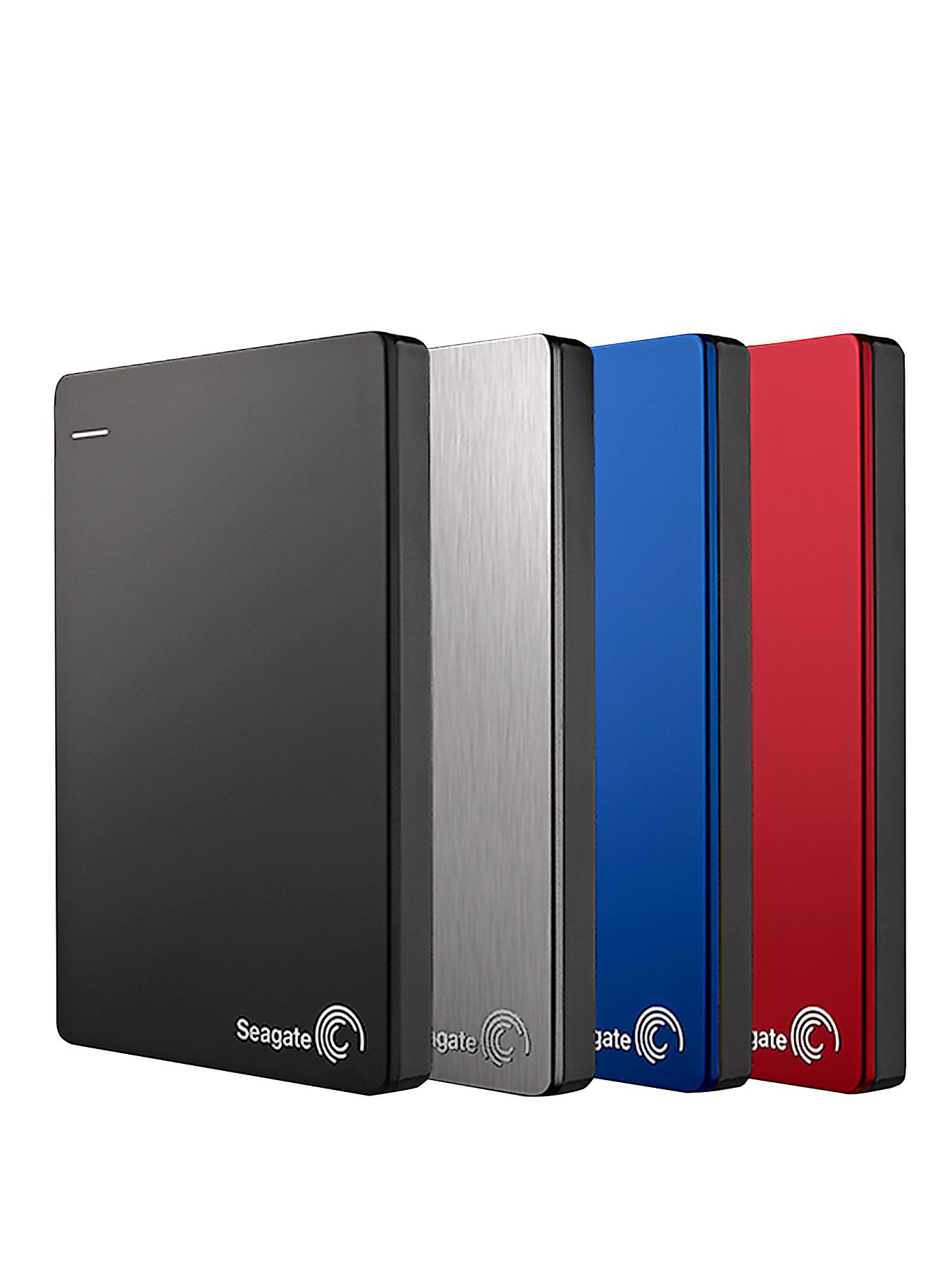 Seagate 1Tb Backup Plus Slim Portable Drive - Silver, Silver Seagate 1Tb Backup Plus Slim Portable Drive - Silver, Silver