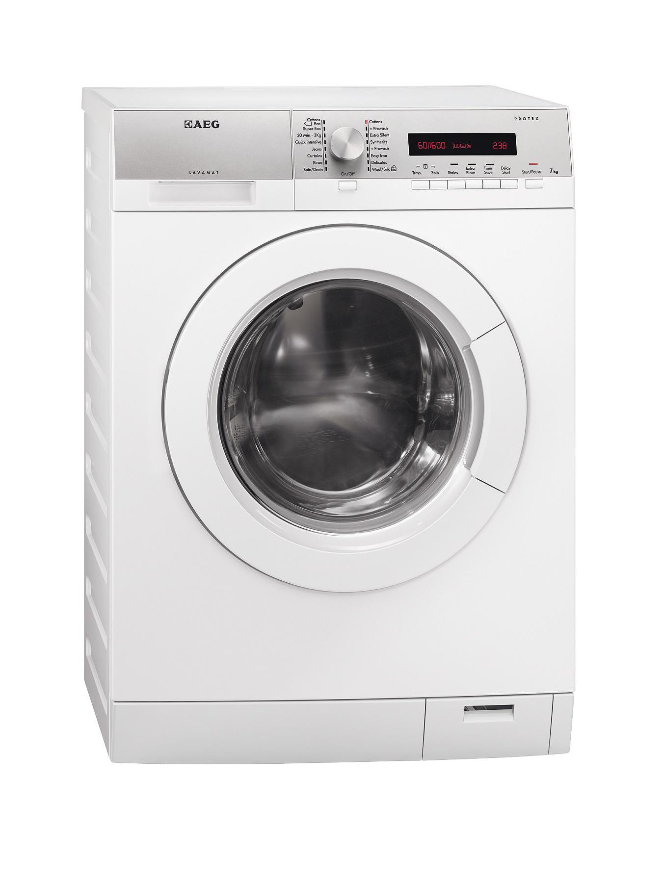AEG L76675FL 7kg Load, 1600 Spin Washing Machine - White AEG L76675FL 7kg Load, 1600 Spin Washing Machine - White