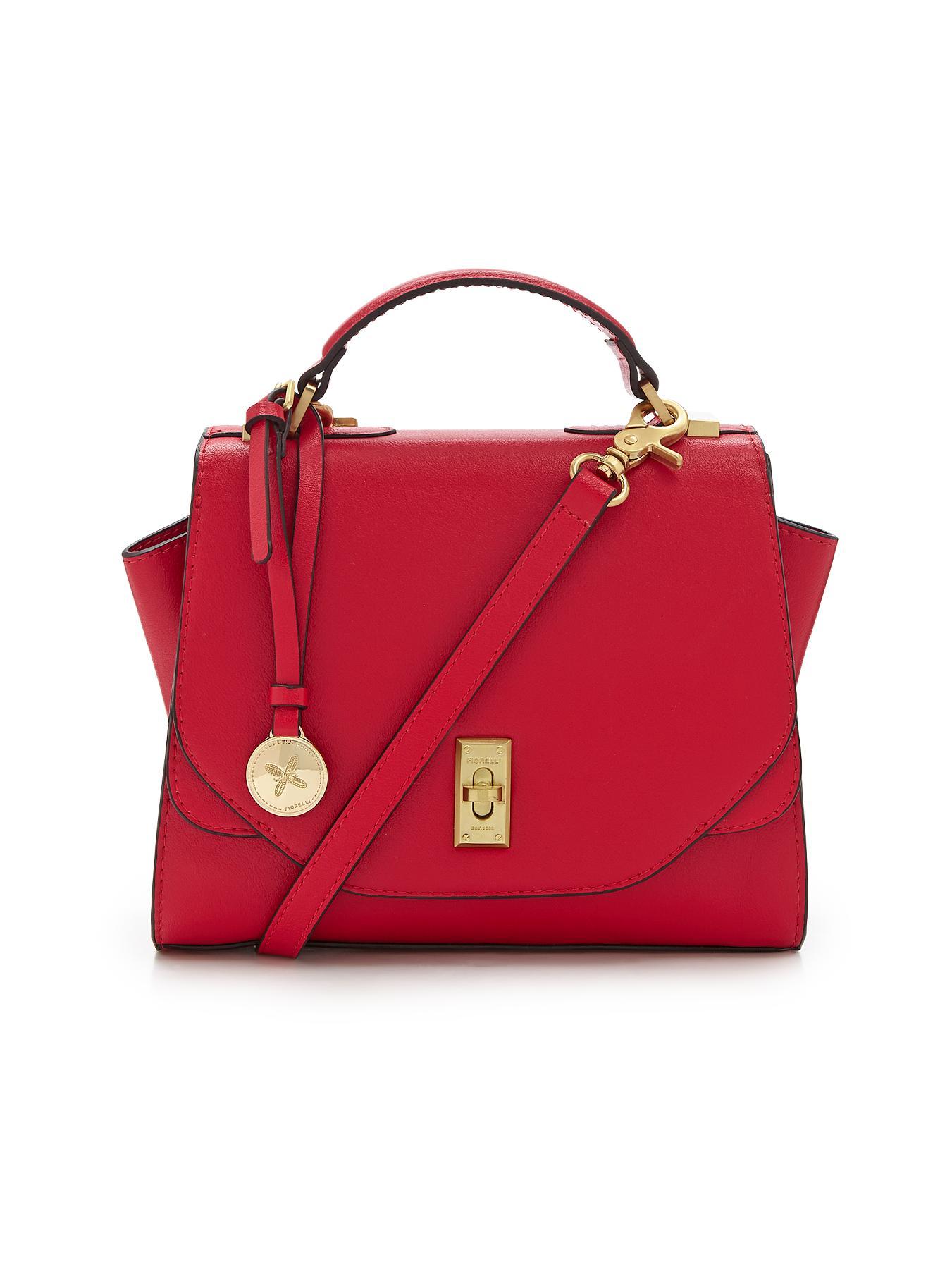 fiorelli red tote bag