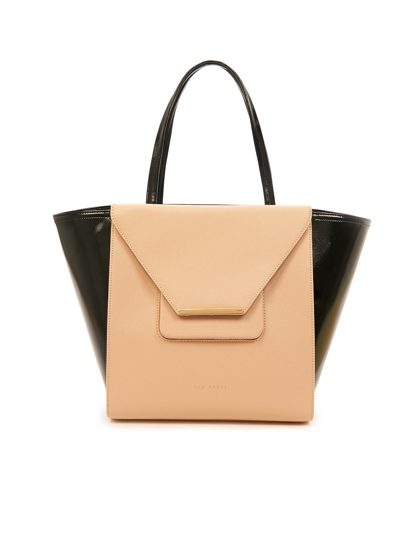 Ted Baker Large Crosshatch Shopper - Taupe, Taupe Ted Baker Large Crosshatch Shopper - Taupe, Taupe