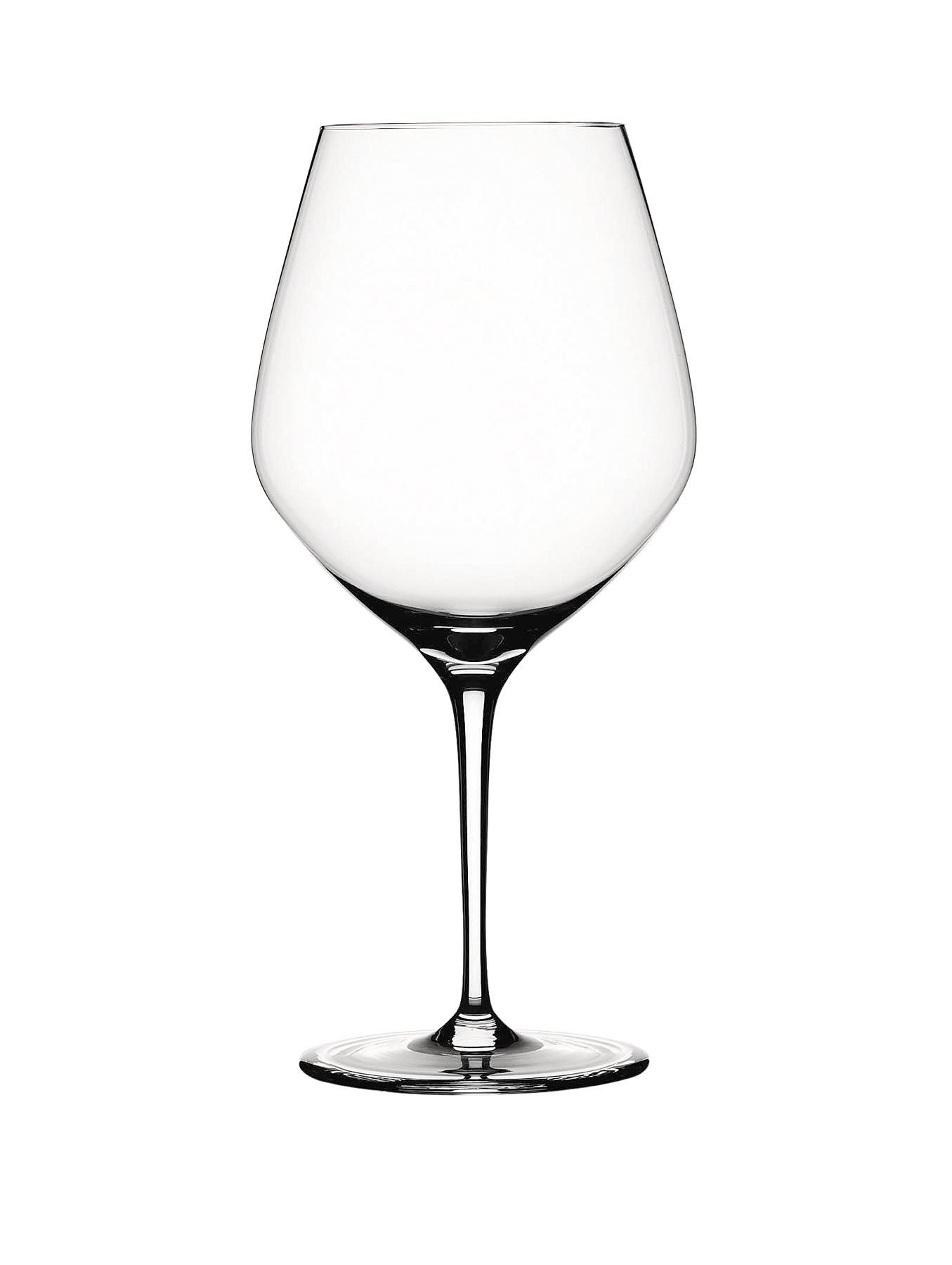 SPIEGELAU Authentis Burgundy Glass - Set of 2 SPIEGELAU Authentis Burgundy Glass - Set of 2