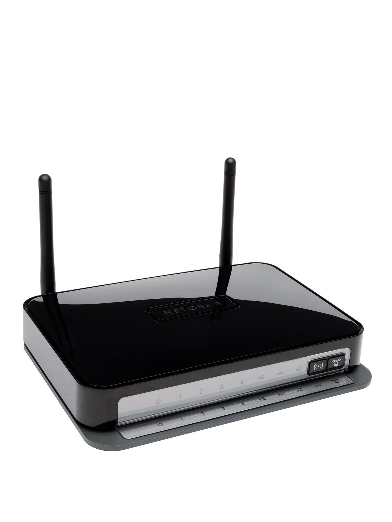 Netgear NETDGN2200UKS Wireless N 300 ADSL2+ Router with 4 x 10/100 ports Netgear NETDGN2200UKS Wireless N 300 ADSL2+ Router with 4 x 10/100 ports