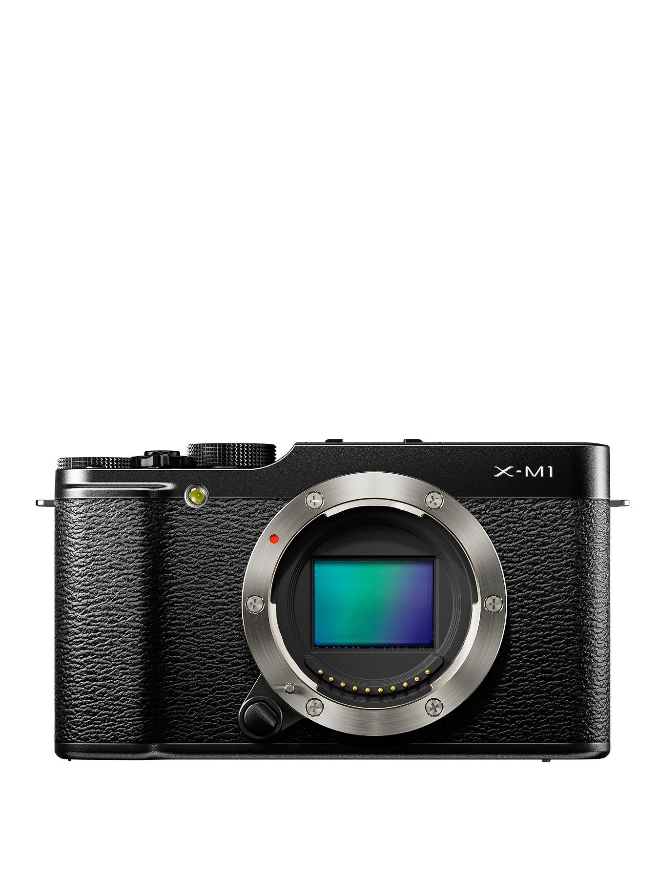 Fuji X-M1 16.3 Megapixel Camera - Body Only - Black, Black Fuji X-M1 16.3 Megapixel Camera - Body Only - Black, Black