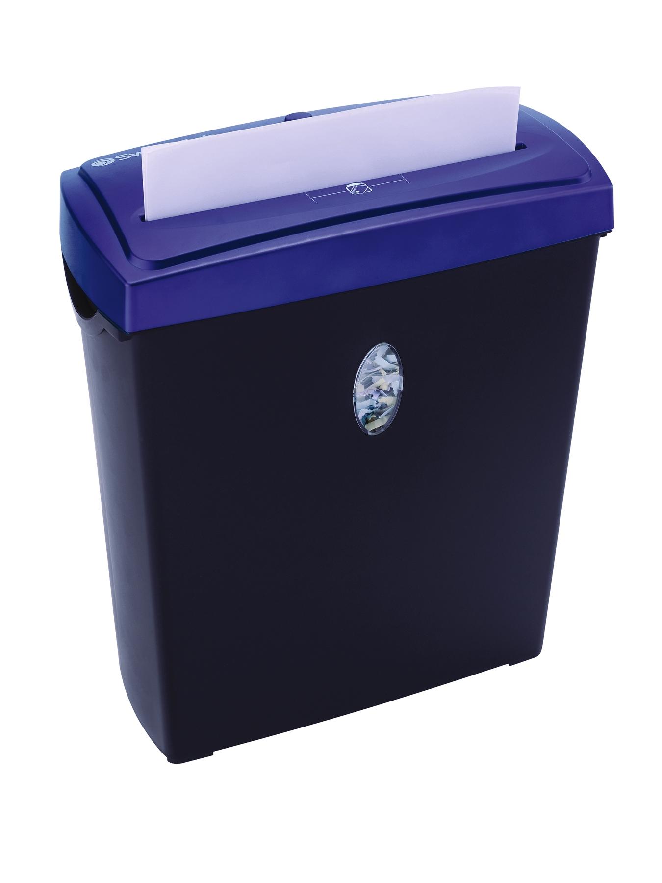 Swordfish 700XC 7 Sheet Cross-Cut Shredder - Blue Swordfish 700XC 7 Sheet Cross-Cut Shredder - Blue