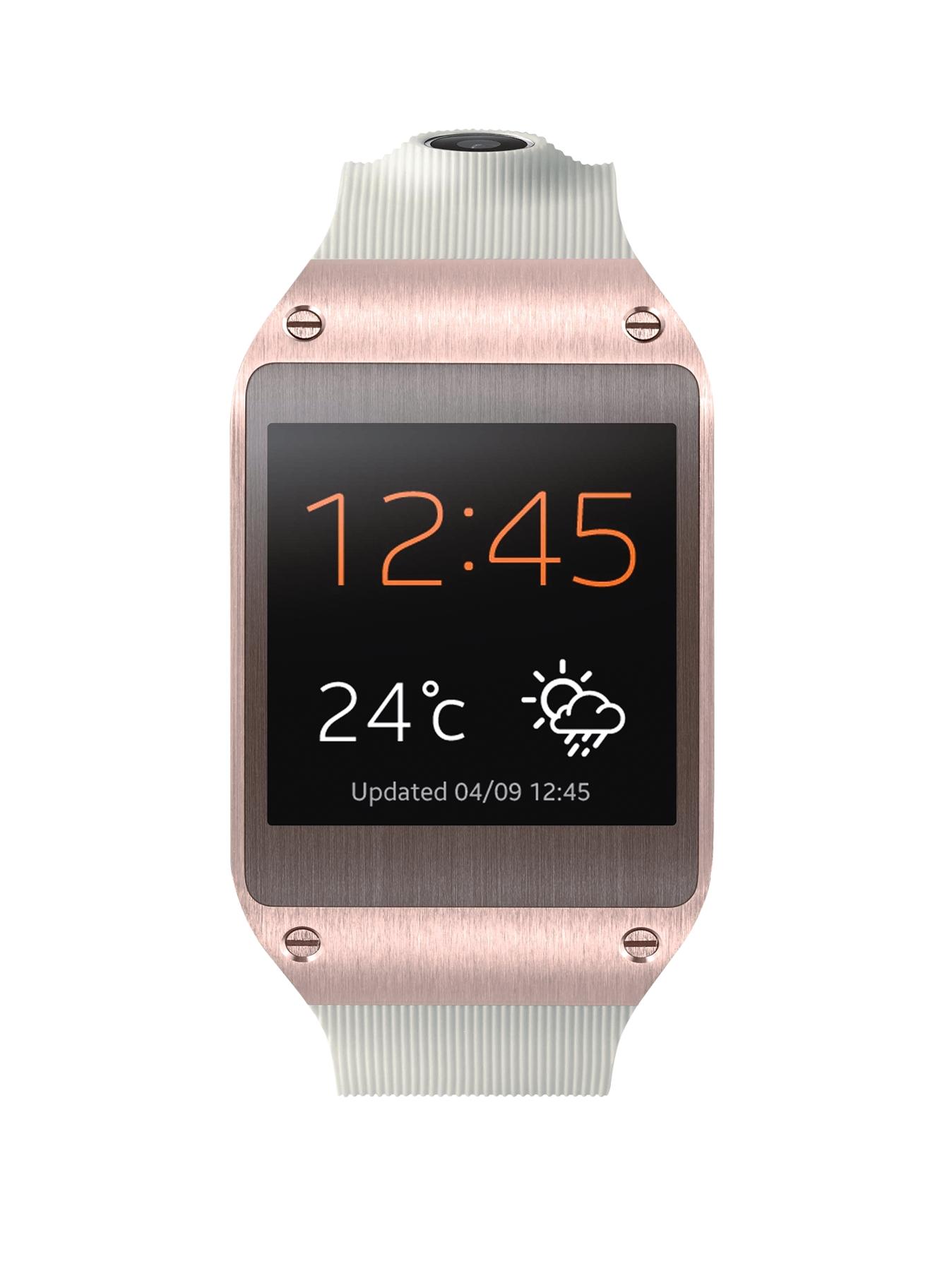 smart galaxy watch silver