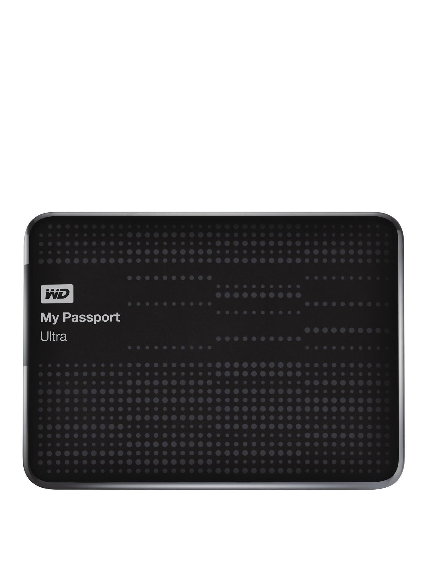Western Digital 2Tb My Passport Ultra Portable Hard Drive - Black Western Digital 2Tb My Passport Ultra Portable Hard Drive - Black