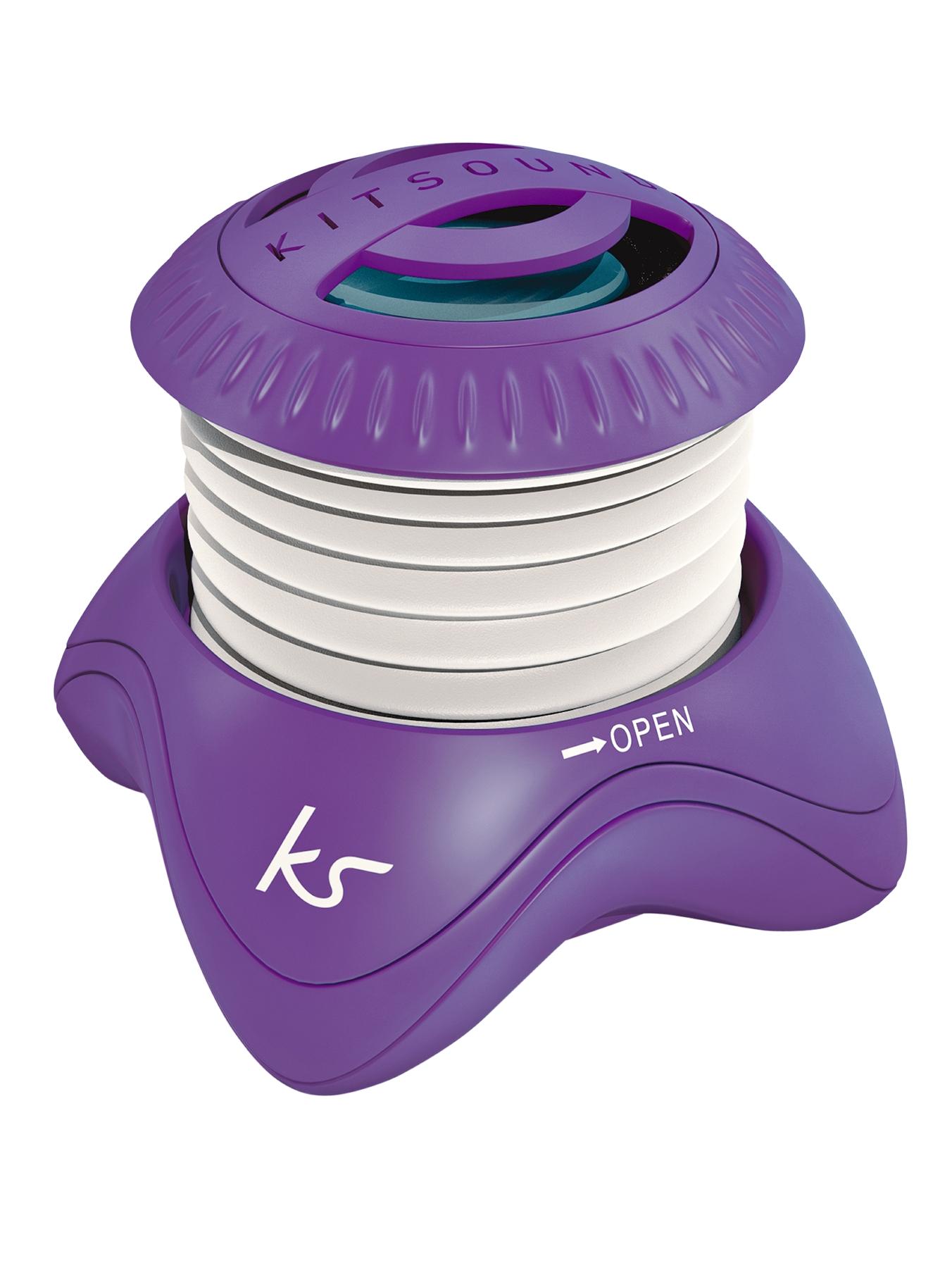 Kitsound Portable Capsule Speaker - Purple Kitsound Portable Capsule Speaker - Purple