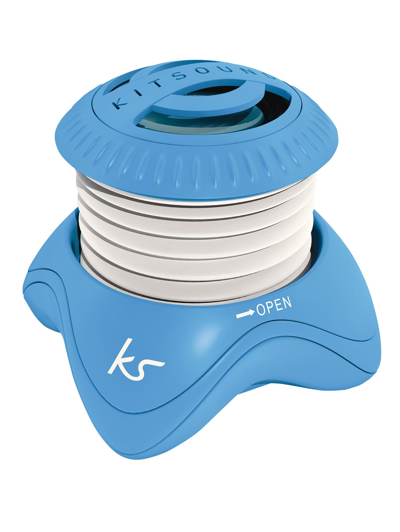 Kitsound Portable Capsule Speaker - Blue Kitsound Portable Capsule Speaker - Blue