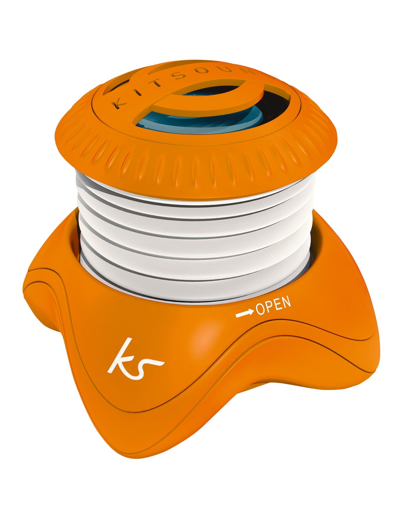 Kitsound Portable Capsule Speaker - Orange Kitsound Portable Capsule Speaker - Orange