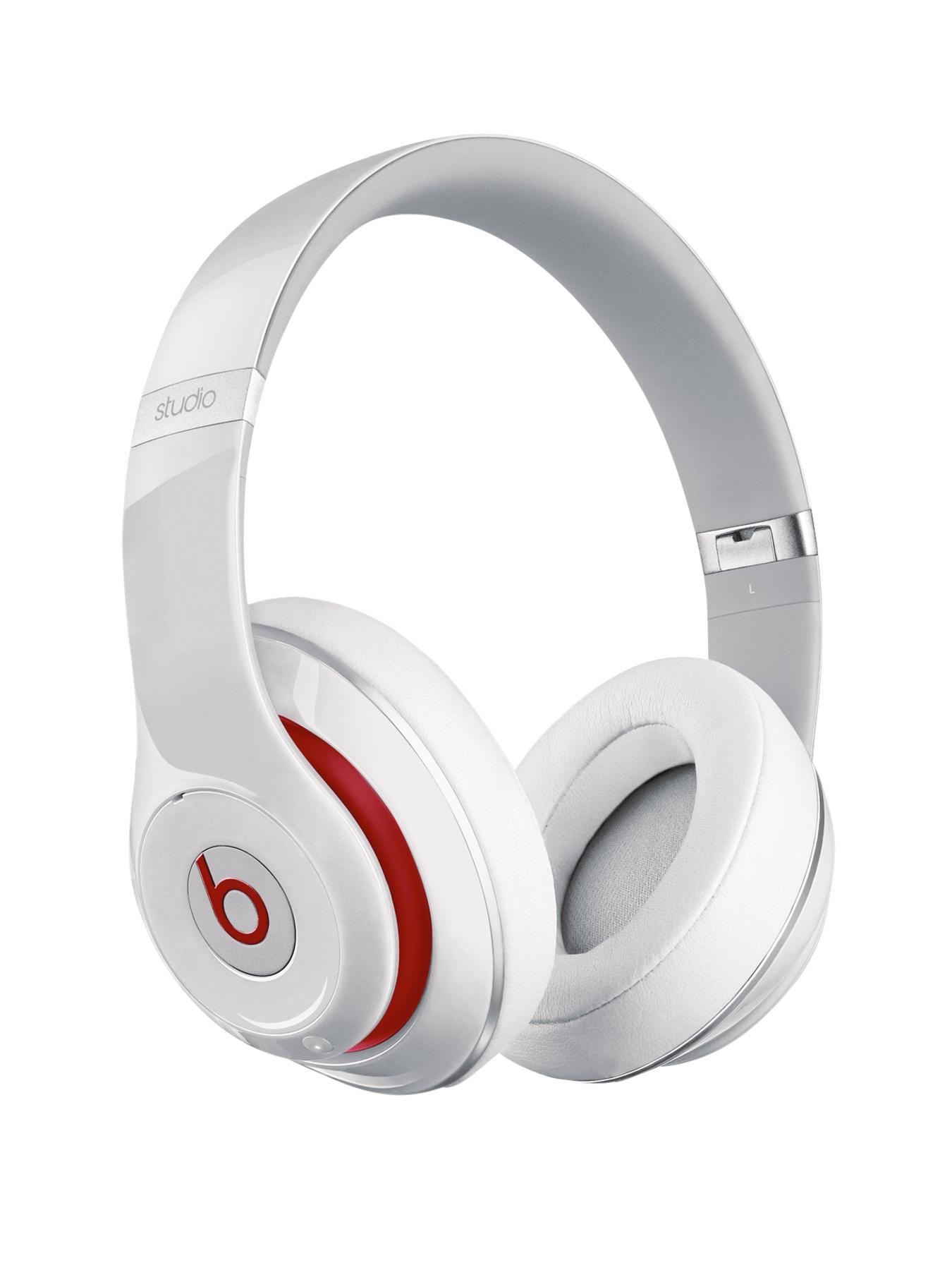 Beats by Dr Dre Studio 2.0 Headphones - White Beats by Dr Dre Studio 2.0 Headphones - White