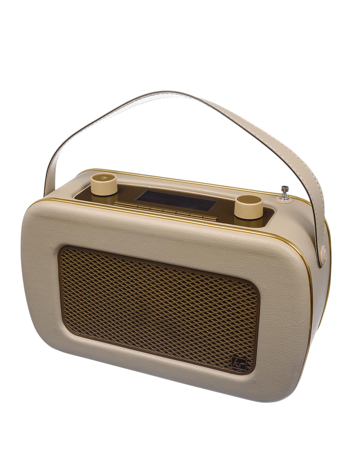 Kitsound Jive DAB Radio - Cream Kitsound Jive DAB Radio - Cream