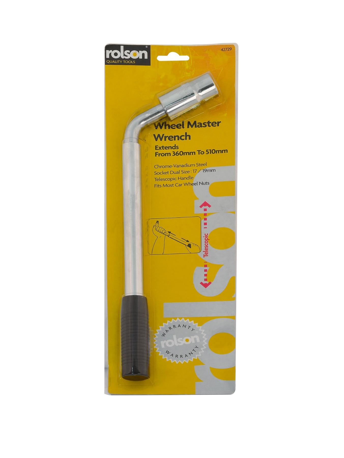 Rolson Wheel Wrench 17 and 19 mm Rolson Wheel Wrench 17 and 19 mm