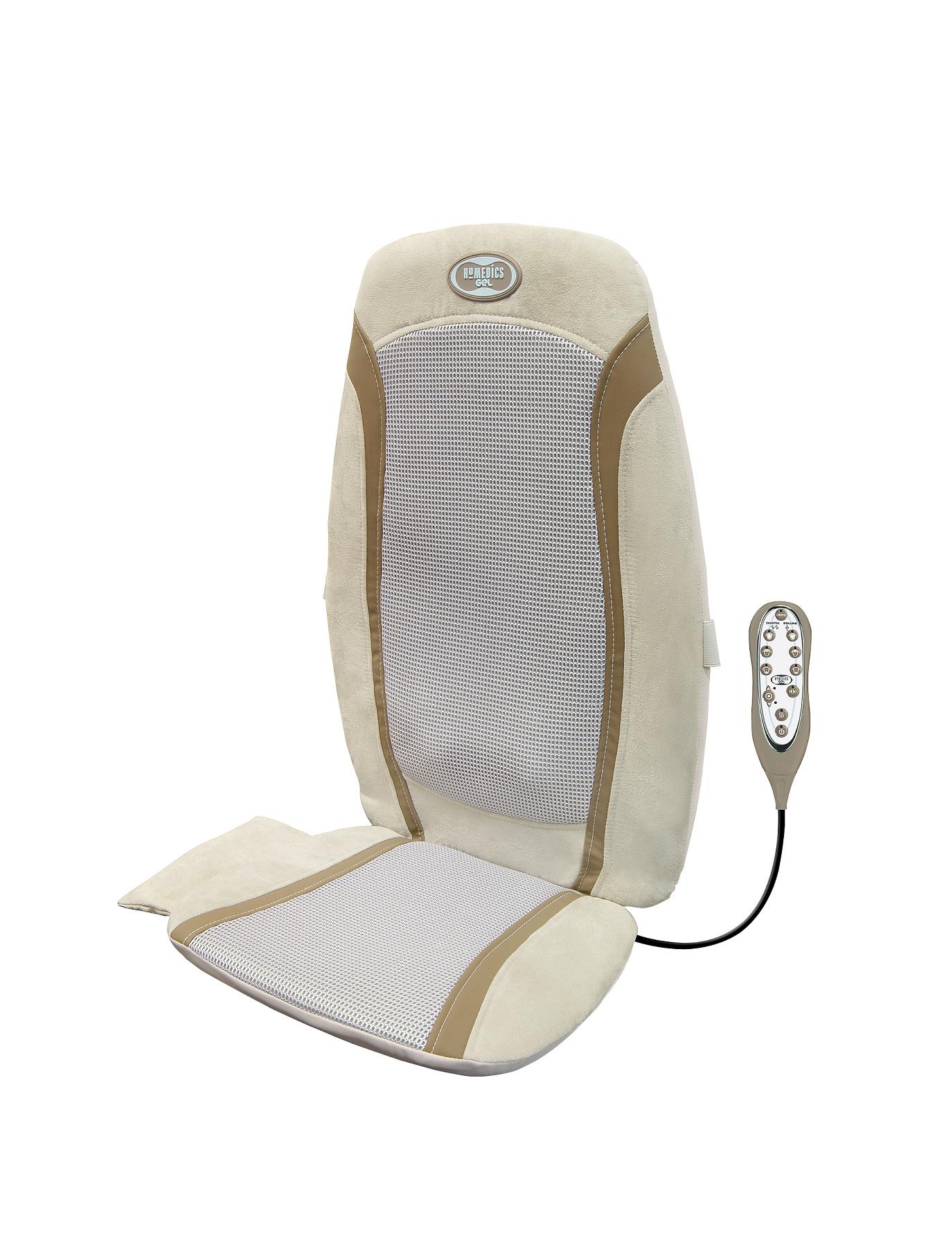 Homedics Gel Shiatsu Massage Cushion - Grey Homedics Gel Shiatsu Massage Cushion - Grey