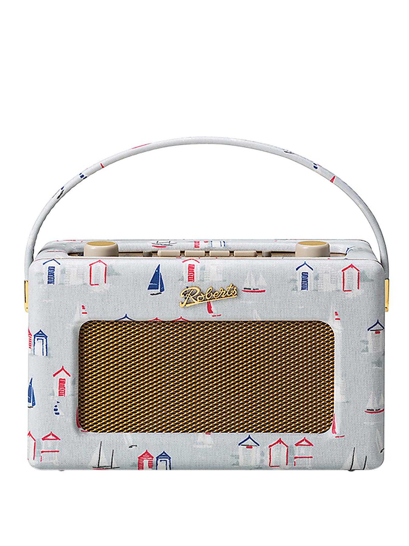 Roberts RD60CCBH Revival DAB/DAB+/FM digital radio - Clarke & Clarke Beach Huts - Blue, Blue Roberts RD60CCBH Revival DAB/DAB+/FM digital radio - Clarke & Clarke Beach Huts - Blue, Blue