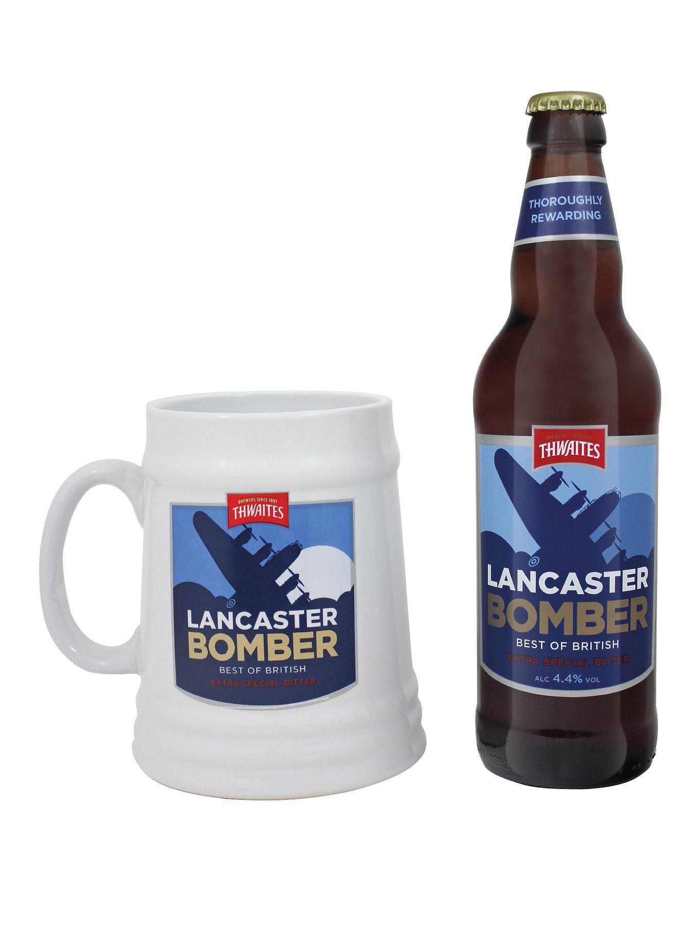 Thwaites Lancaster Bomber Ale and Ceramic Tankard Thwaites Lancaster Bomber Ale and Ceramic Tankard
