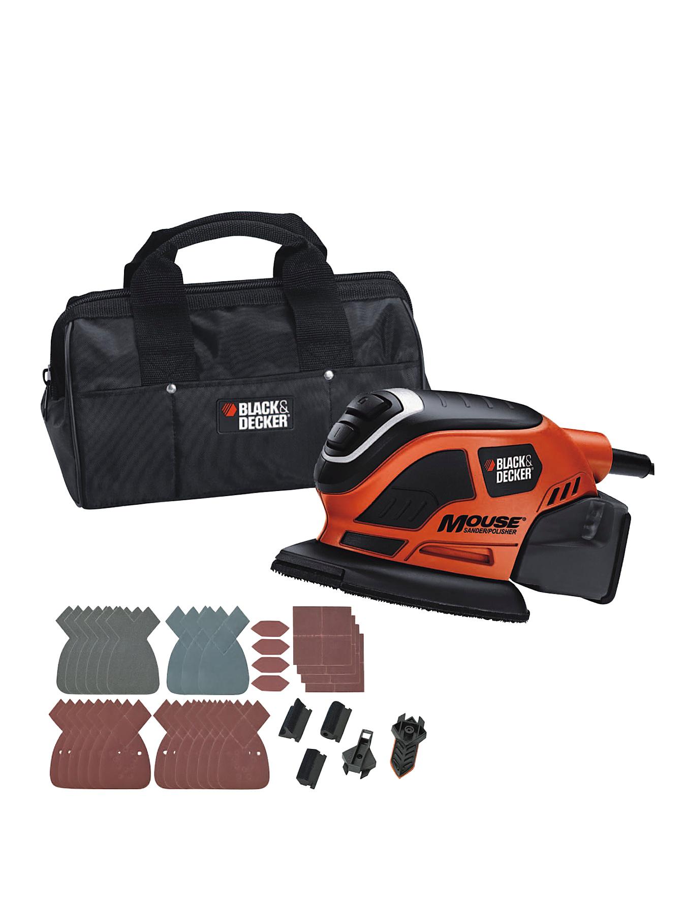 Black & Decker Mouse Detail Sander plus 22 Accessories Black & Decker Mouse Detail Sander plus 22 Accessories