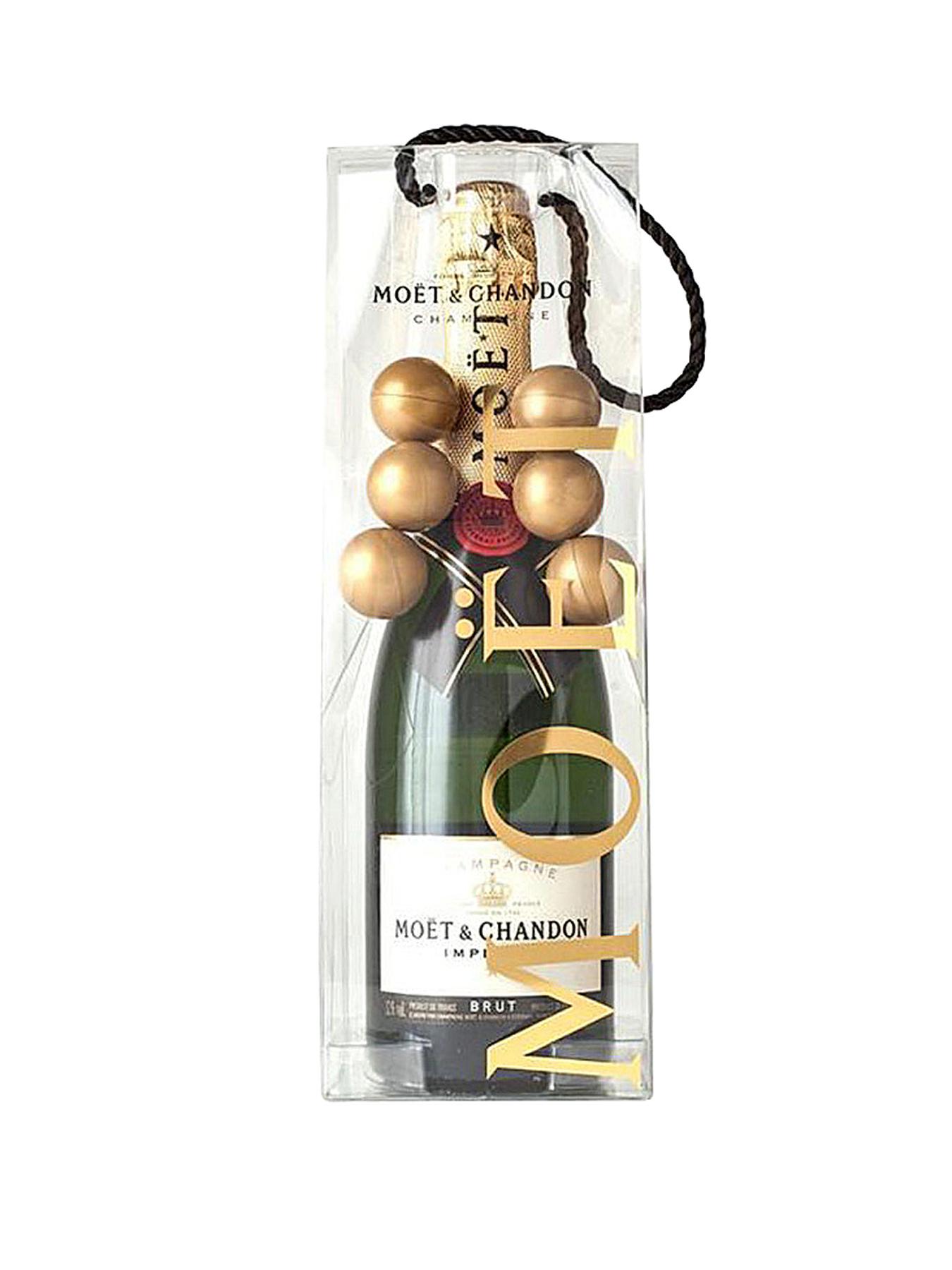 MOET & CHANDON Champagne in Limited Edition Bubbles Gift Box 75cl MOET & CHANDON Champagne in Limited Edition Bubbles Gift Box 75cl