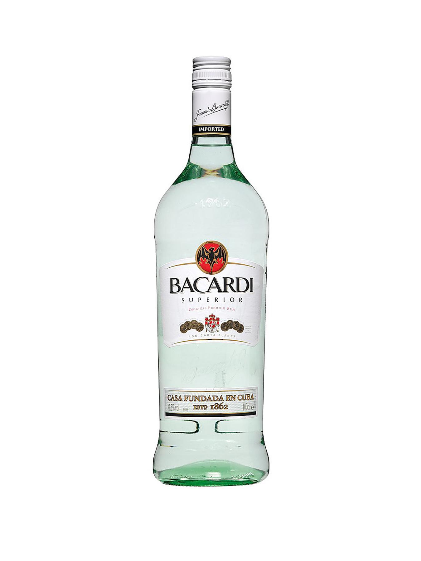 Bacardi Rum 1-Litre Bacardi Rum 1-Litre