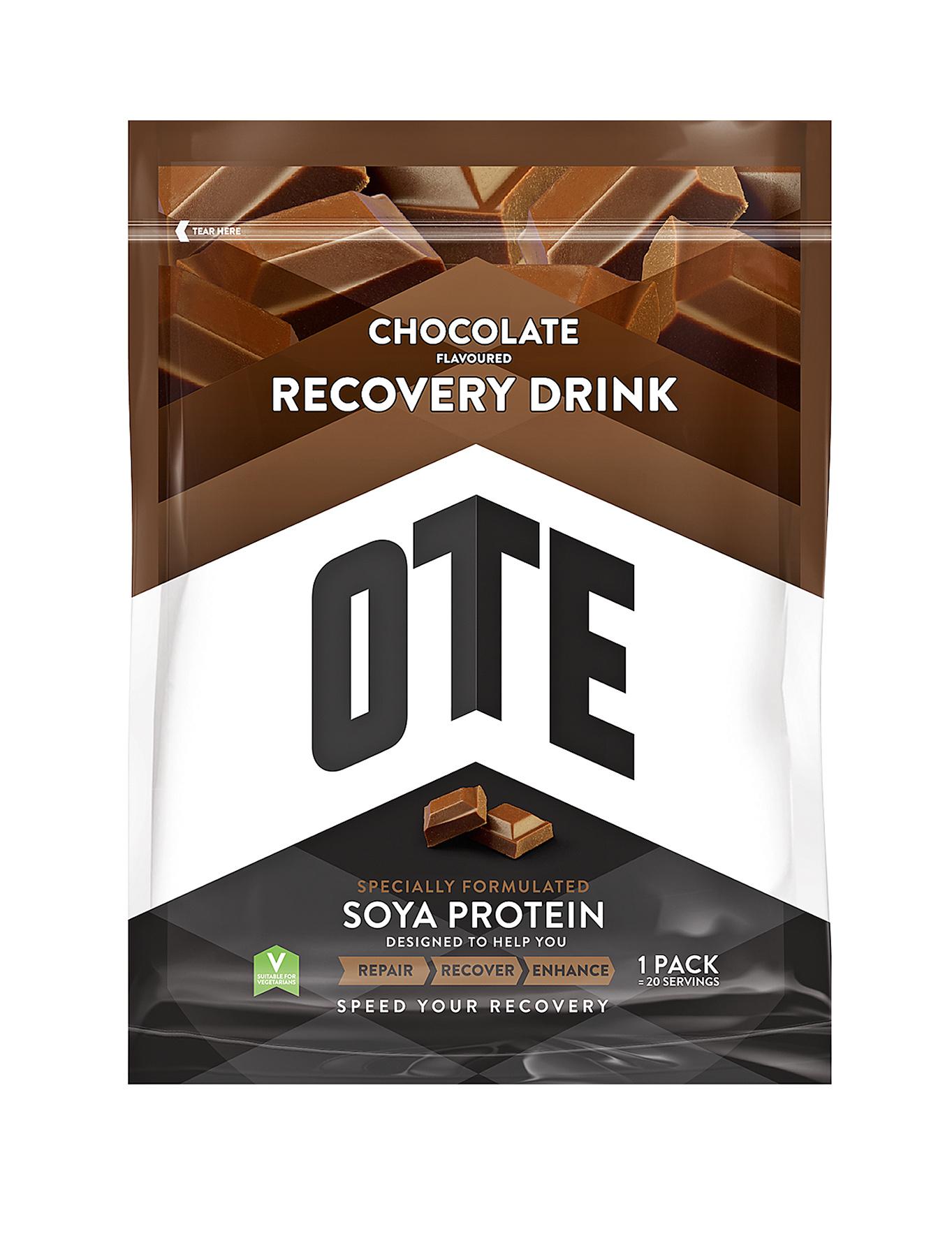 OTE 1kg Soya Protein Recovery Drink - Chocolate Flavour OTE 1kg Soya Protein Recovery Drink - Chocolate Flavour