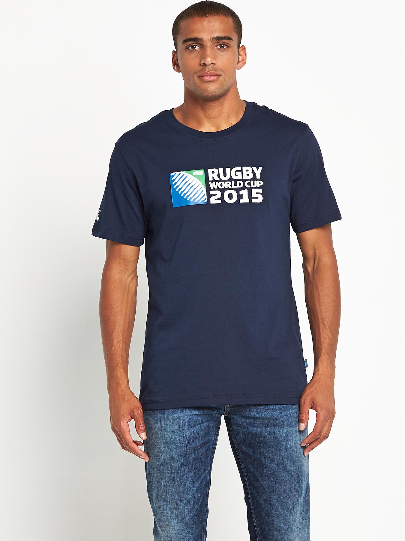 Canterbury Mens 2015 Logo T-shirt - Navy, Navy Canterbury Mens 2015 Logo T-shirt - Navy, Navy