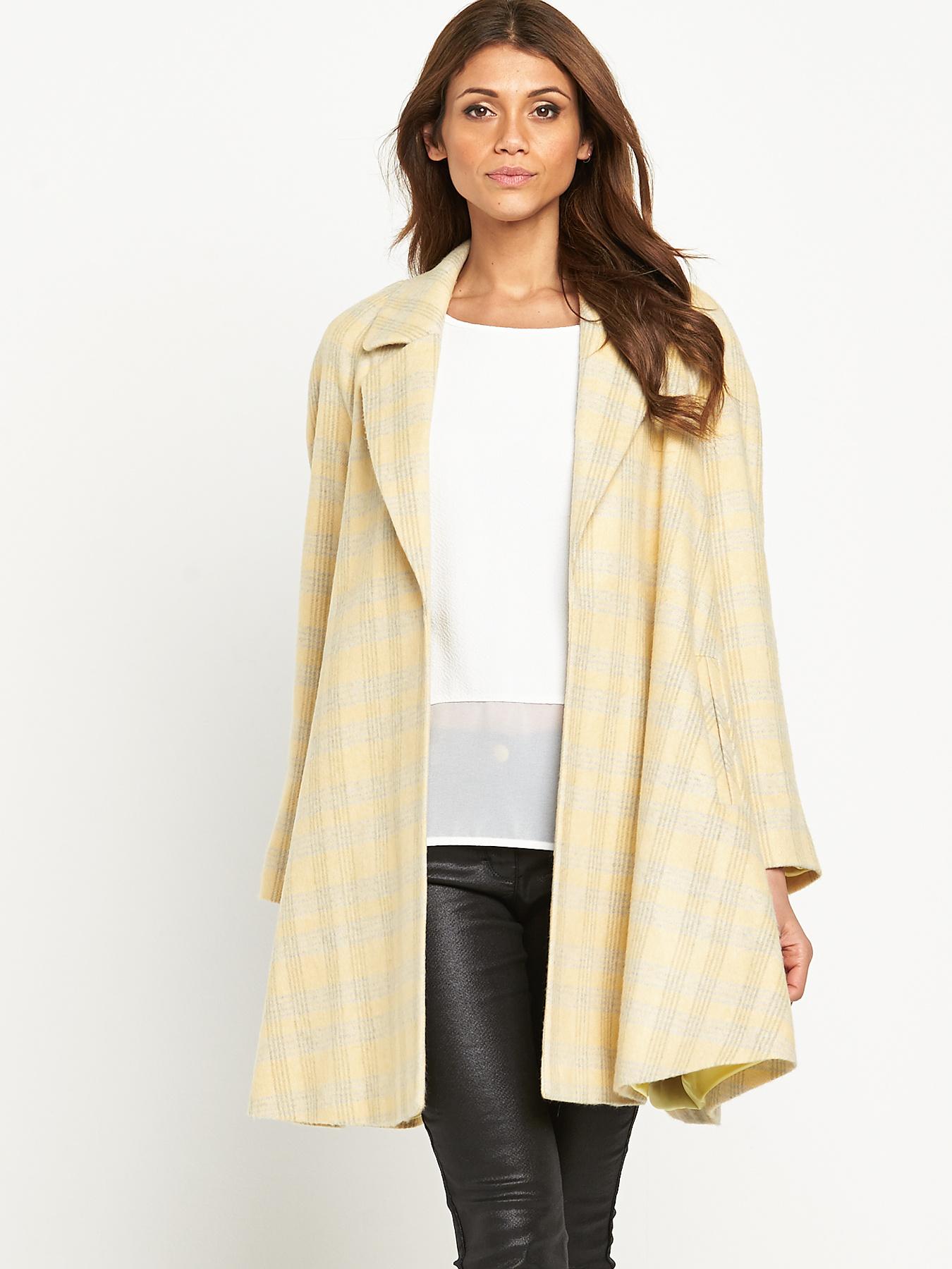 love-label-check-swing-coat