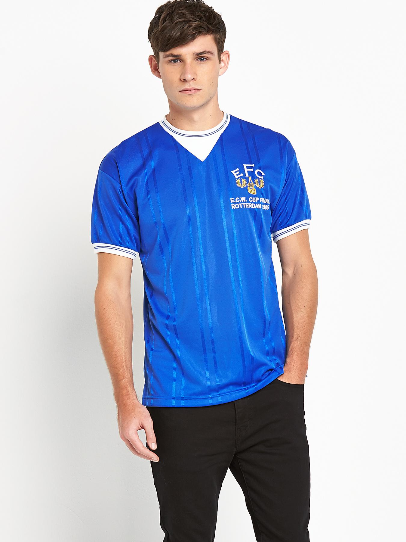 Everton Mens 1985 European Cup Winners Final Shirt Everton Mens 1985 European Cup Winners Final Shirt