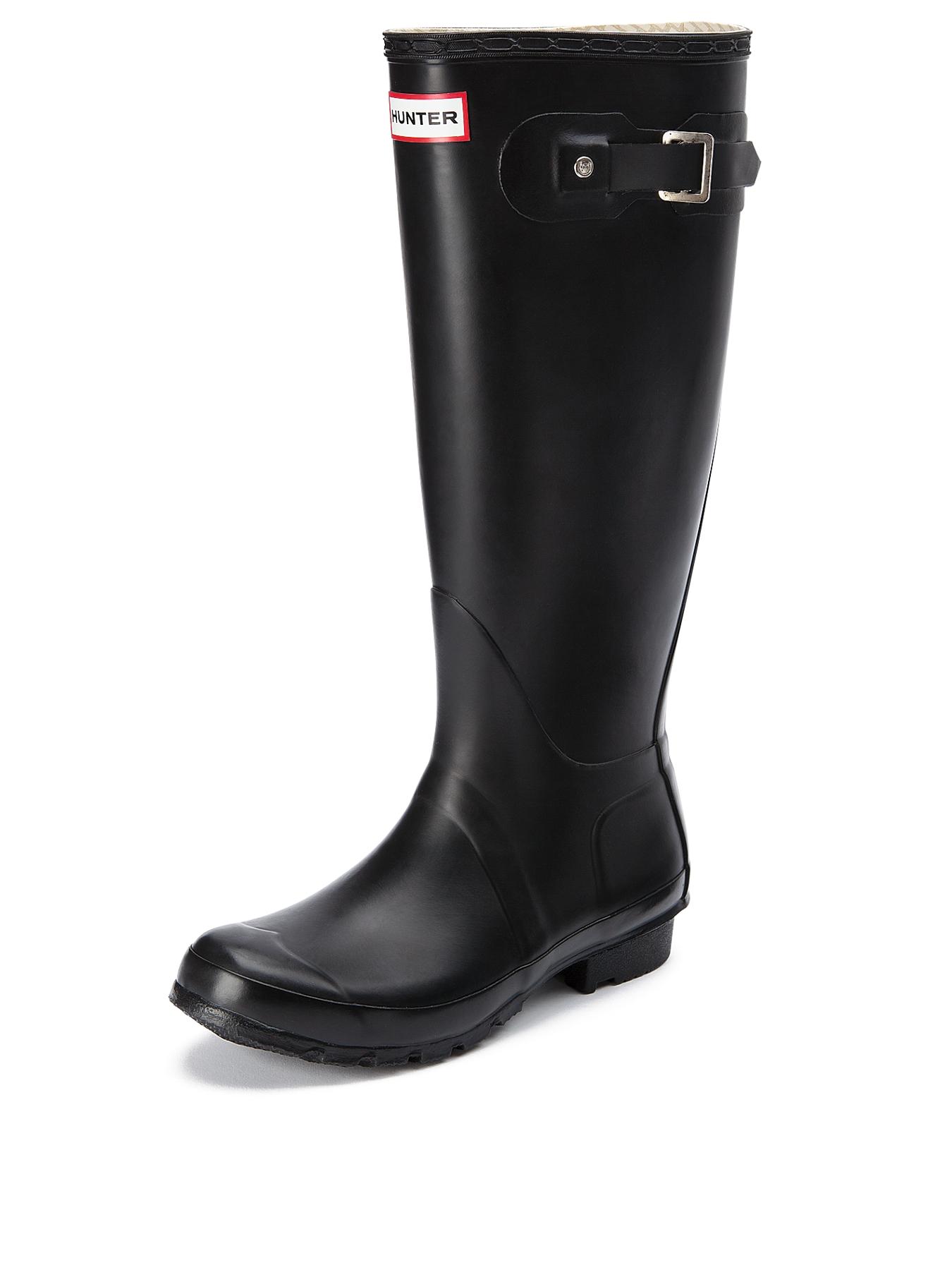 Hunter Original Tall Wellies - Black, Black Hunter Original Tall Wellies - Black, Black