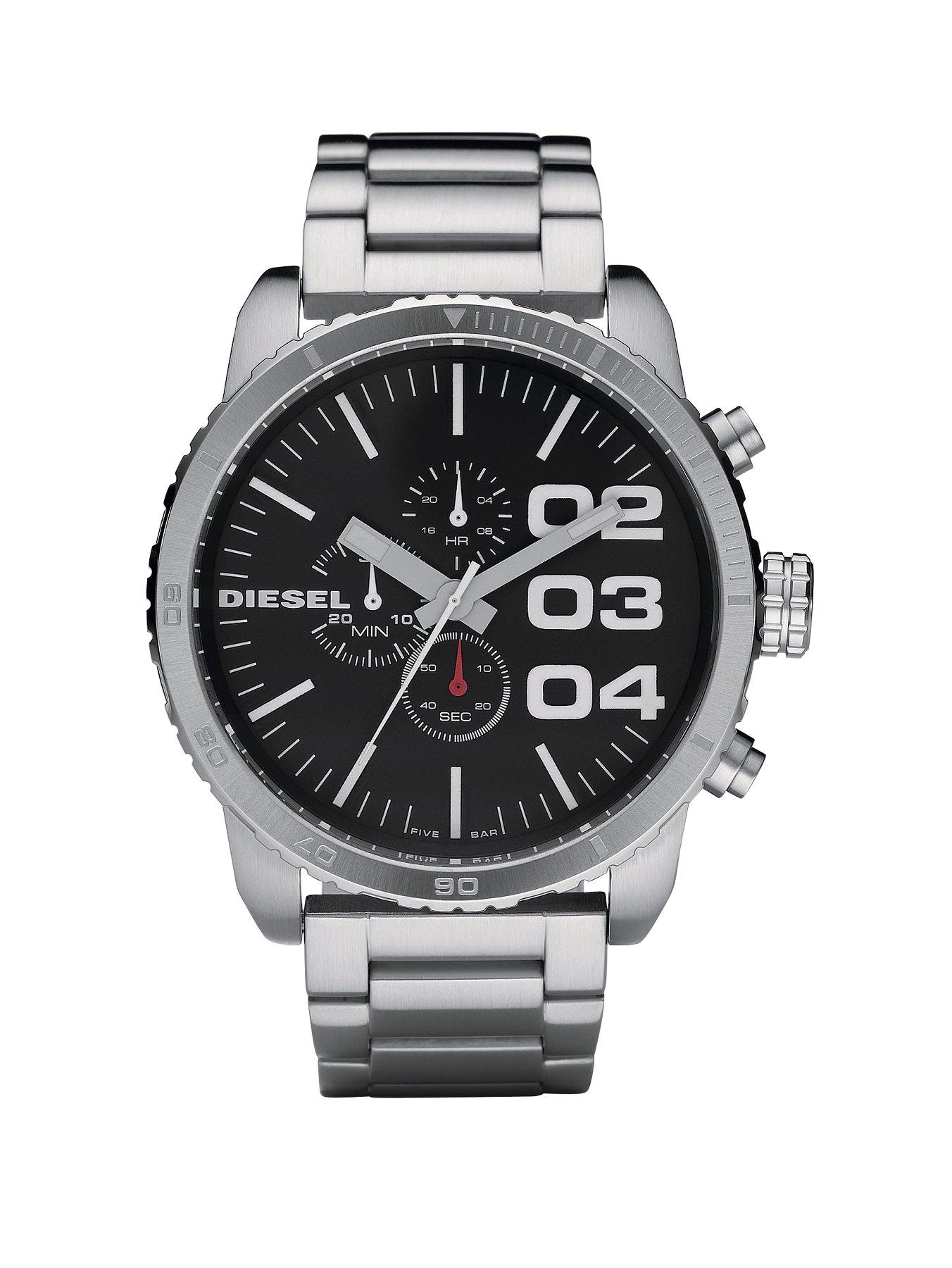 Diesel Franchise Silver Mens Bracelet Watch Diesel Franchise Silver Mens Bracelet Watch