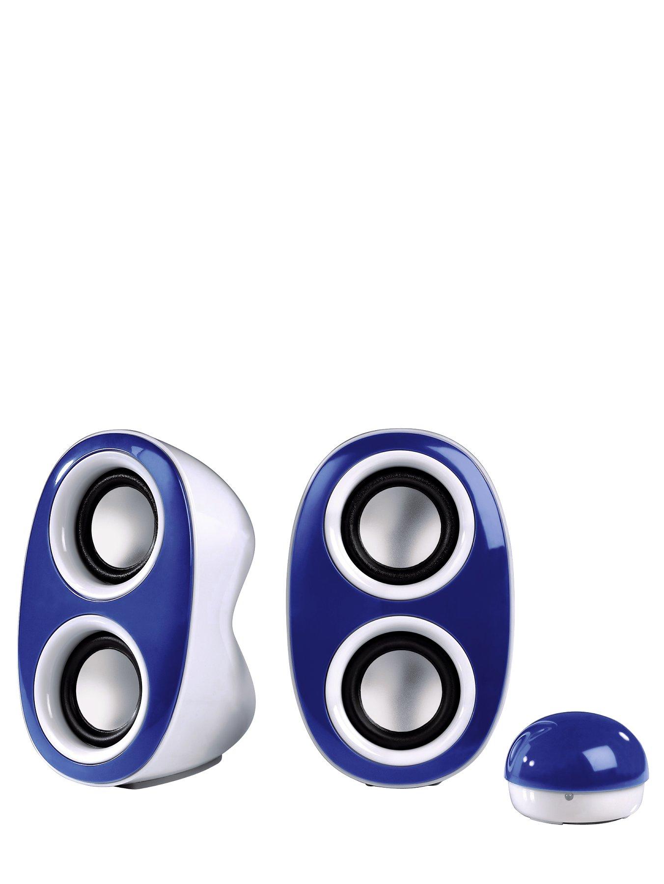 HAMA Dispersion Portable PC Speakers - Blue HAMA Dispersion Portable PC Speakers - Blue