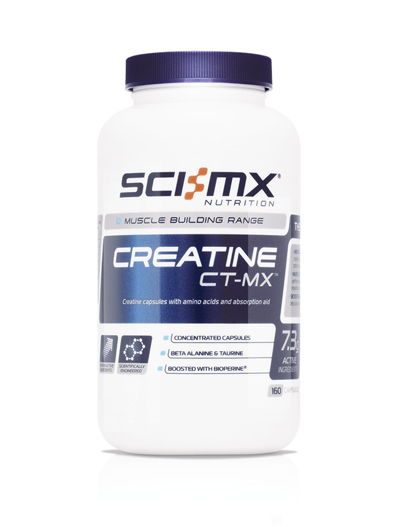Sci-MX Creatine CT-MX (160 Capsules) Sci-MX Creatine CT-MX (160 Capsules)