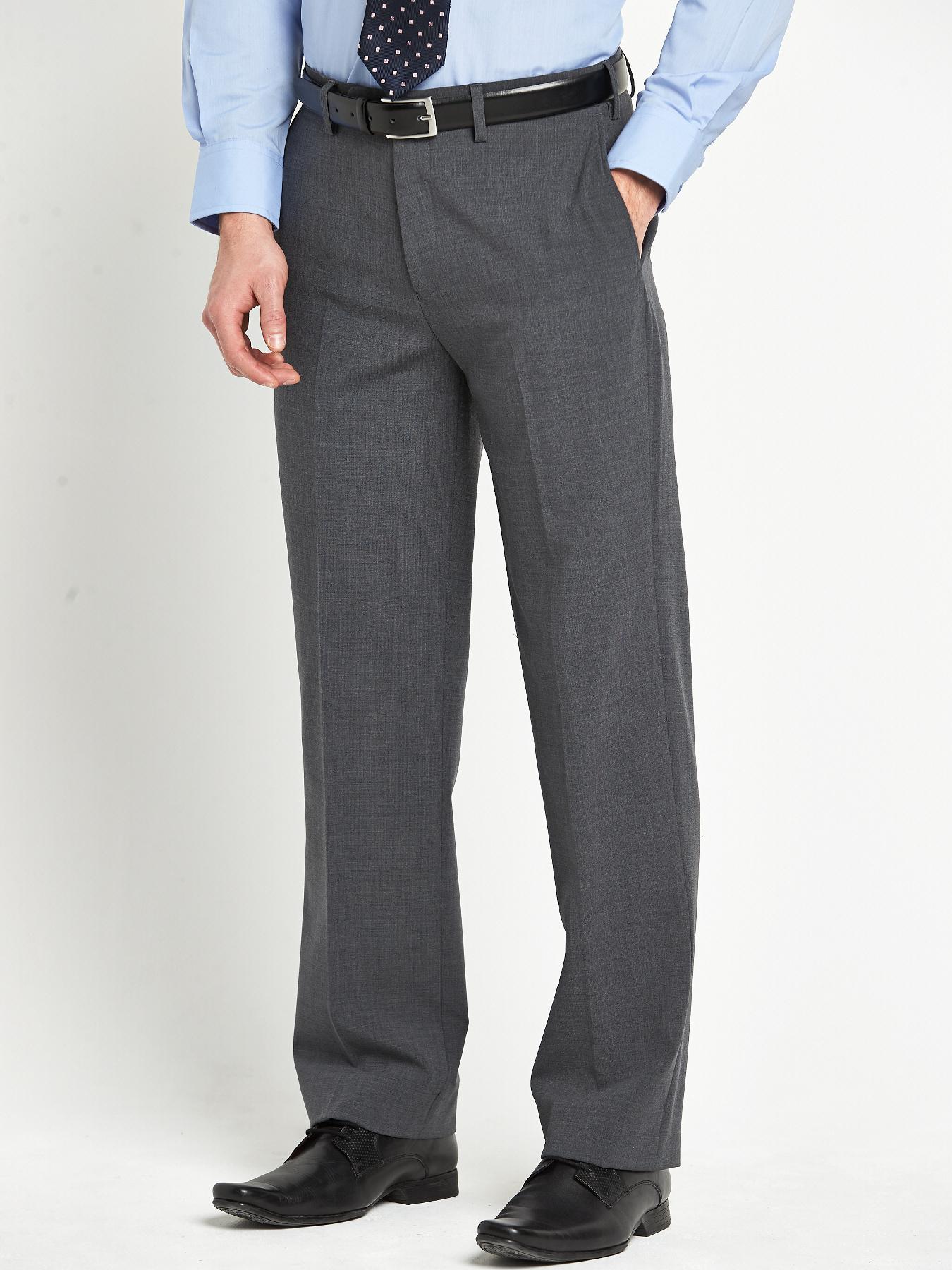 Skopes Mens Ohio Suit Trousers - Grey - Grey, Grey Skopes Mens Ohio Suit Trousers - Grey - Grey, Grey