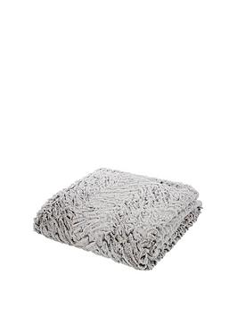 Product photograph of Catherine Lansfield Faux Fur Wolf Throw from very.co.uk