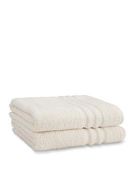Product photograph of Catherine Lansfield Zero Twist Bath Sheets 2 Pack 450gm from very.co.uk