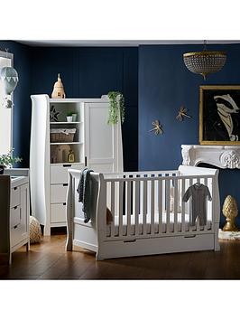 Product photograph of Obaby Stamford Classic Sleigh 3-piece Nursery Furniture Set from very.co.uk