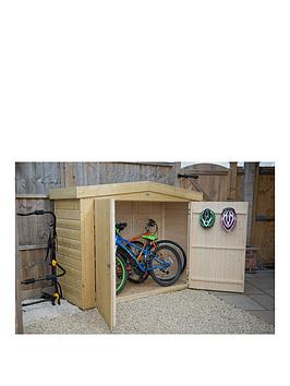 Product photograph of Forest Shiplap Apex Large Outdoor Store - Pressure Treated from very.co.uk