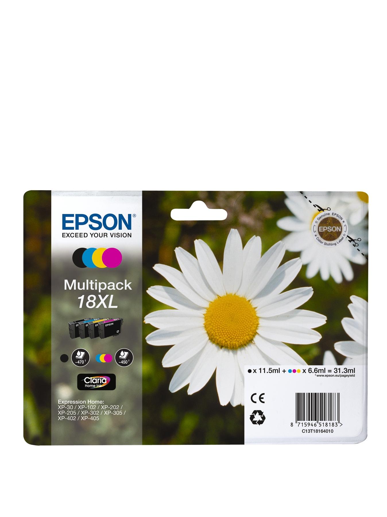 Epson Multipack 4-colours 18XL Claria Home Ink Epson Multipack 4-colours 18XL Claria Home Ink
