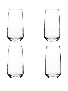 Product photograph of Ravenhead Majestic Set Of 4 Hi-ball Tumbler Glasses from very.co.uk