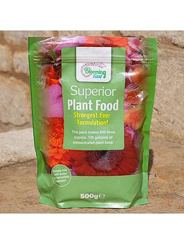 Product photograph of Blooming Fast Soluble Plant Feed 500g Pouch from very.co.uk