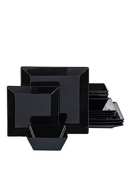 Product photograph of Waterside Soho 12-piece Dinner Set from very.co.uk