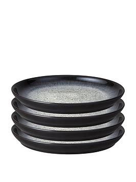 Product photograph of Denby Halo Coupe Dinner Plates Ndash Set Of 4 from very.co.uk