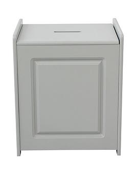 Product photograph of Lloyd Pascal Devonshire Laundry Hamper - Grey from very.co.uk