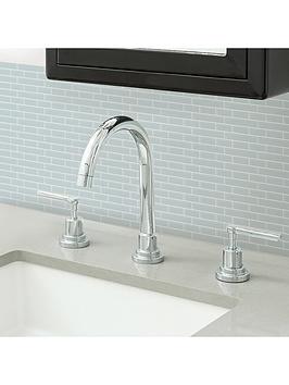 Product photograph of Inhome Pack Of 4 Sea Glass Peel Amp Stick Backsplash Tiles from very.co.uk