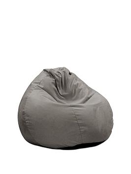 Product photograph of Rucomfy Slouchbag Velvet Bean Bag from very.co.uk
