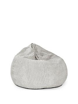 Product photograph of Rucomfy Slouchbag Jumbocord Bean Bag from very.co.uk