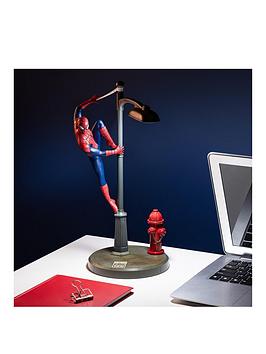 Product photograph of Marvel Spiderman Lamp from very.co.uk