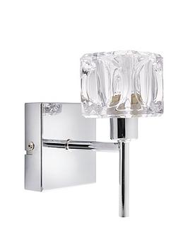 Product photograph of Ice Cube Wall Light from very.co.uk