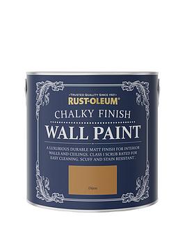Product photograph of Rust-oleum Chalky Finish 2 5-litre Wall Paint Ndash Dijon from very.co.uk