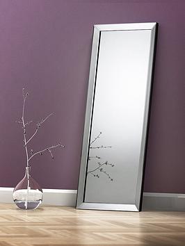 Product photograph of Julian Bowen Soprano Leaner Full Length Mirror from very.co.uk